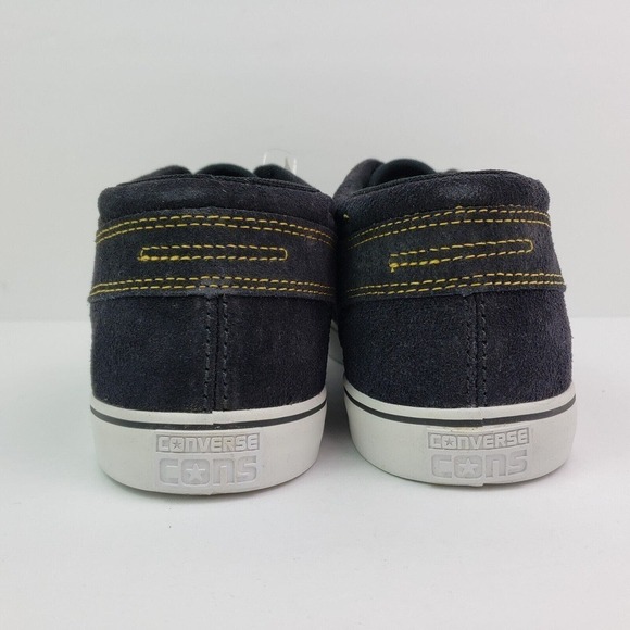 Converse Cons Sea Star LS Mid Mens Sz 9 Womens Sz 10.5 Black Skate Sneaker Shoe main image 10